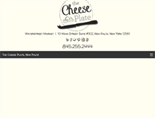 Tablet Screenshot of cheeseplatenewpaltz.com
